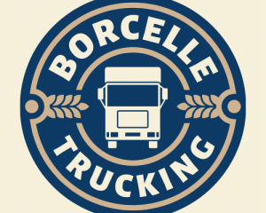Picture of a trucking company logo that they're going to use to brand their trucking company safety manual.